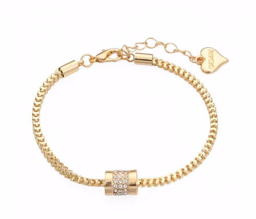 Guldarmband 1 strassring