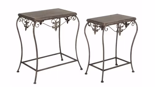 Bord utomhus Lily Metall (2 storlekar)