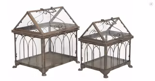 Växthus metall (2 olika storlekar)