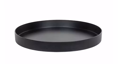 Svart bricka 27cm