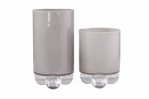 Fanny Beige glasvas/ljusstake (2 olika)