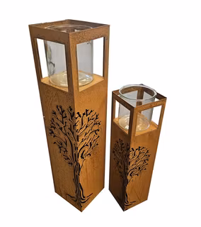 Lykta stolpe rost (2 olika)