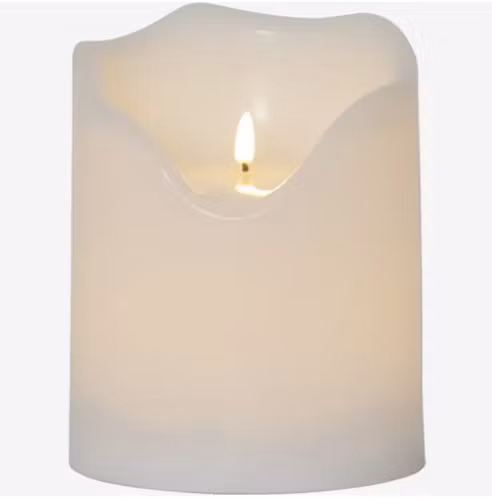 Led Blockljus Flamme Grand