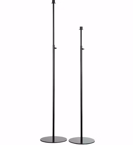 Ljusstake Reglerbar Svart