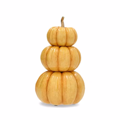 Pumpa 3st Stapelbara Gul