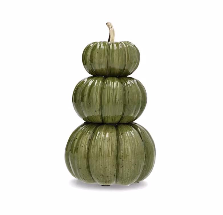 Pumpa 3st Stapelbara Grön