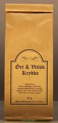 Ört & Vitlökskrydda 50g