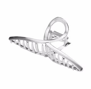 Hårklämma Silver