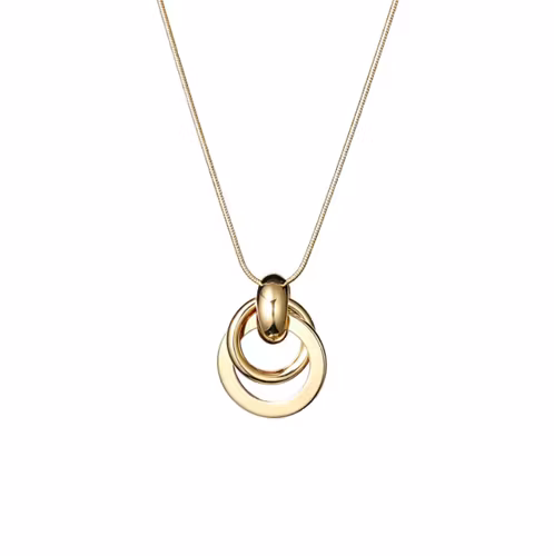 Halsband Guldringar