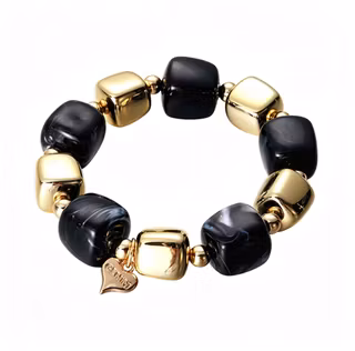 Armband Svart/Guld
