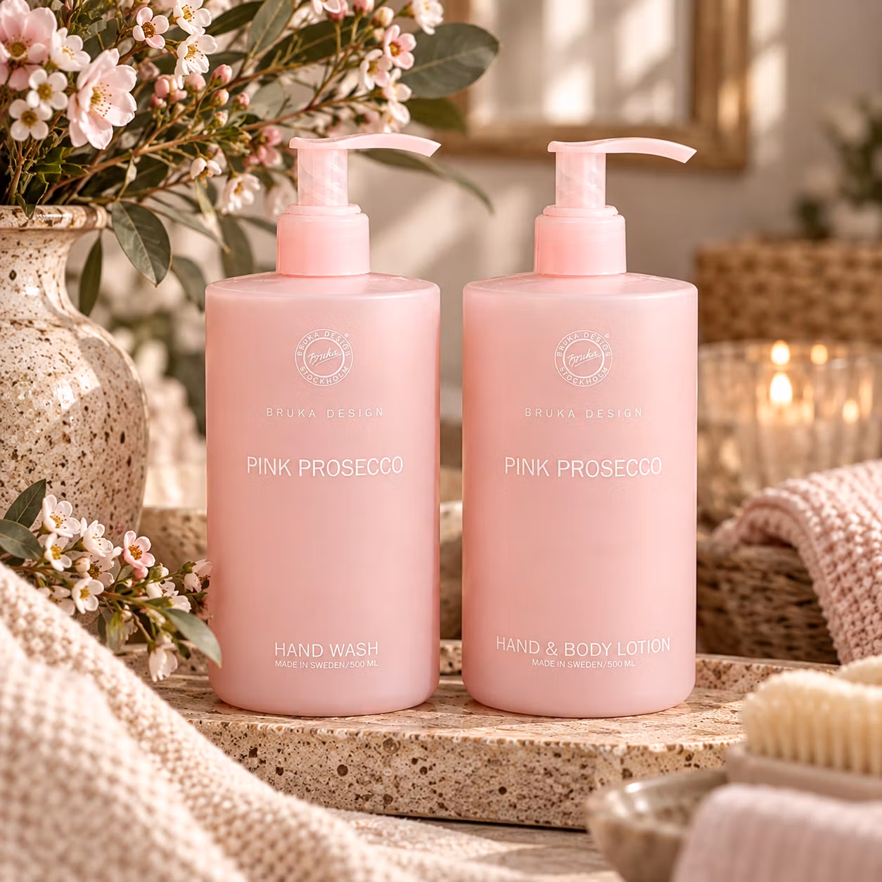 Handtvål Pink Prosecco 500ml Rosa