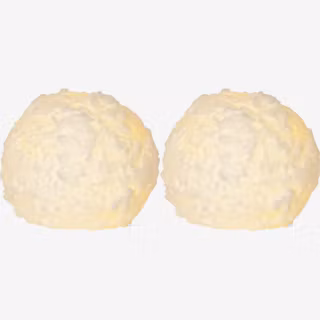 2-pack Snöboll Led-ljus