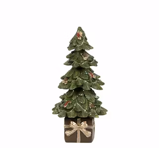 Julgran på paket 18cm