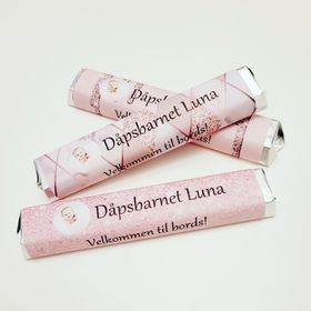 Kinder Maxi etiketter, rosamix