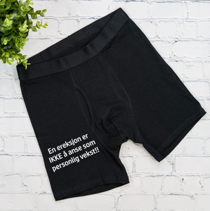Boxershorts - En ereksjon..