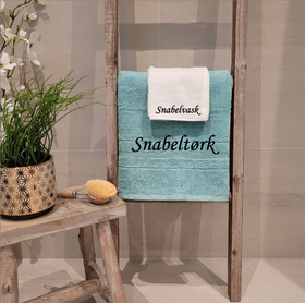 Snabelvask & tørk