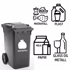 Til søppeldunker