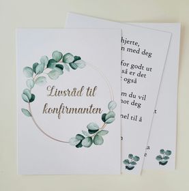 Livsråd til konfirmanten