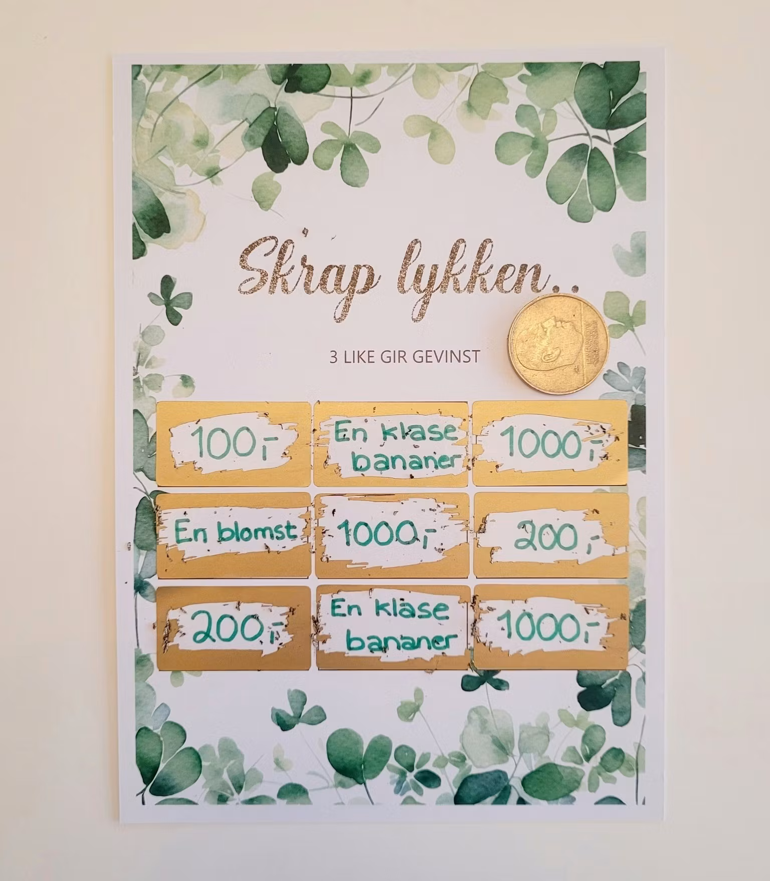 Skrap lykken..