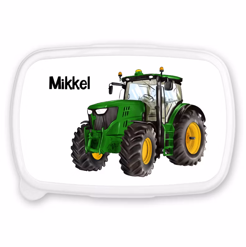Traktor, matboks