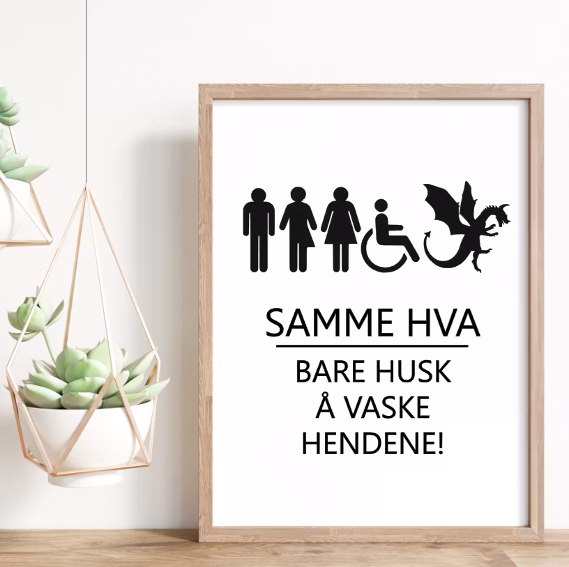 Husk å vask hendene!