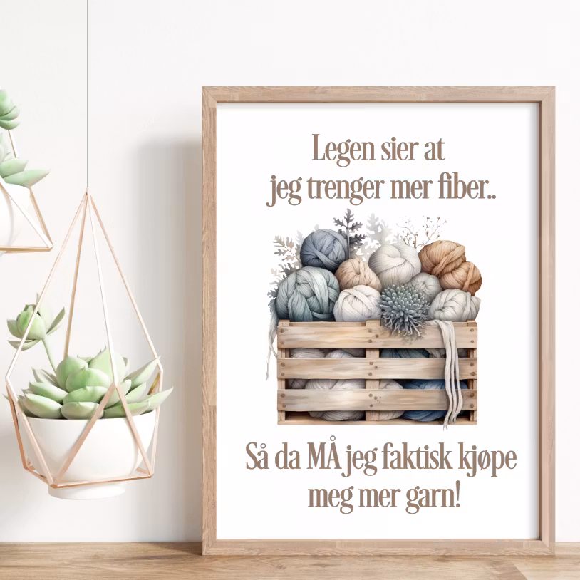 Legen sier...