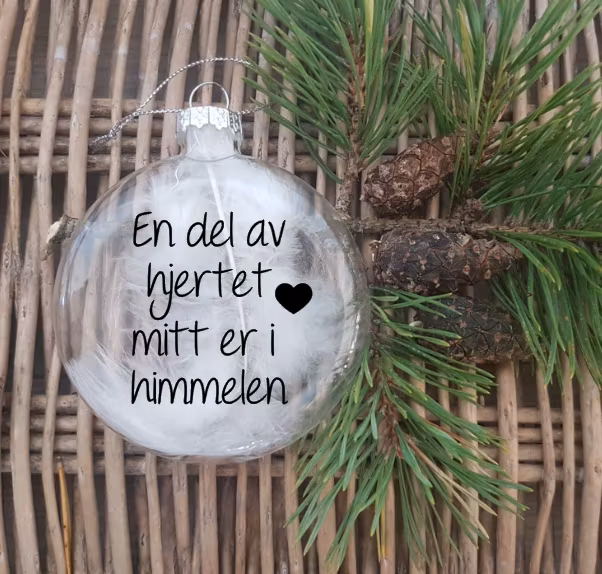 En del av hjertet mitt er i himmelen..