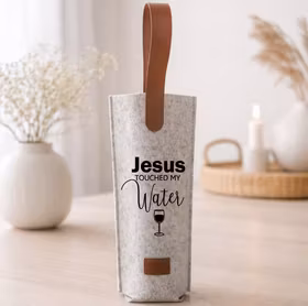 Jesus touched my water