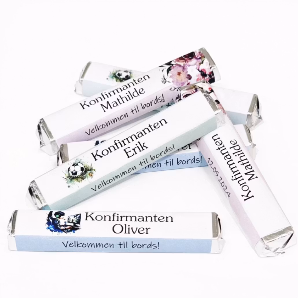 Kinder Maxi etiketter, velg design