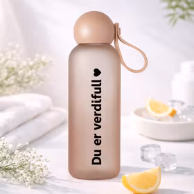 Du er verdifull, flaske (velg farge)