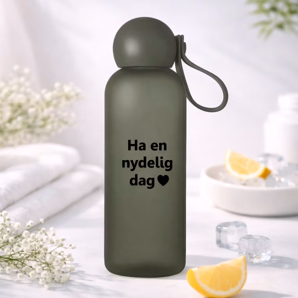 Ha en nydelig dag, flaske (velg farge)