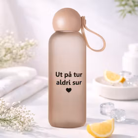 Ut på tur, aldri sur, flaske (velg farge)