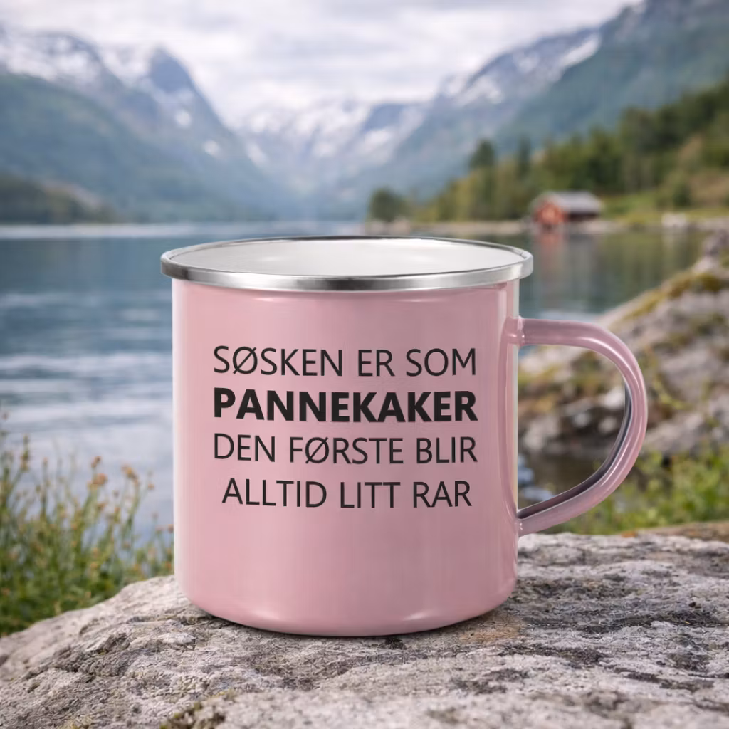 Søsken er som pannekaker..