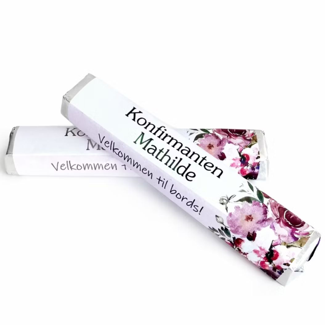 Blomst - konfirmasjonsark