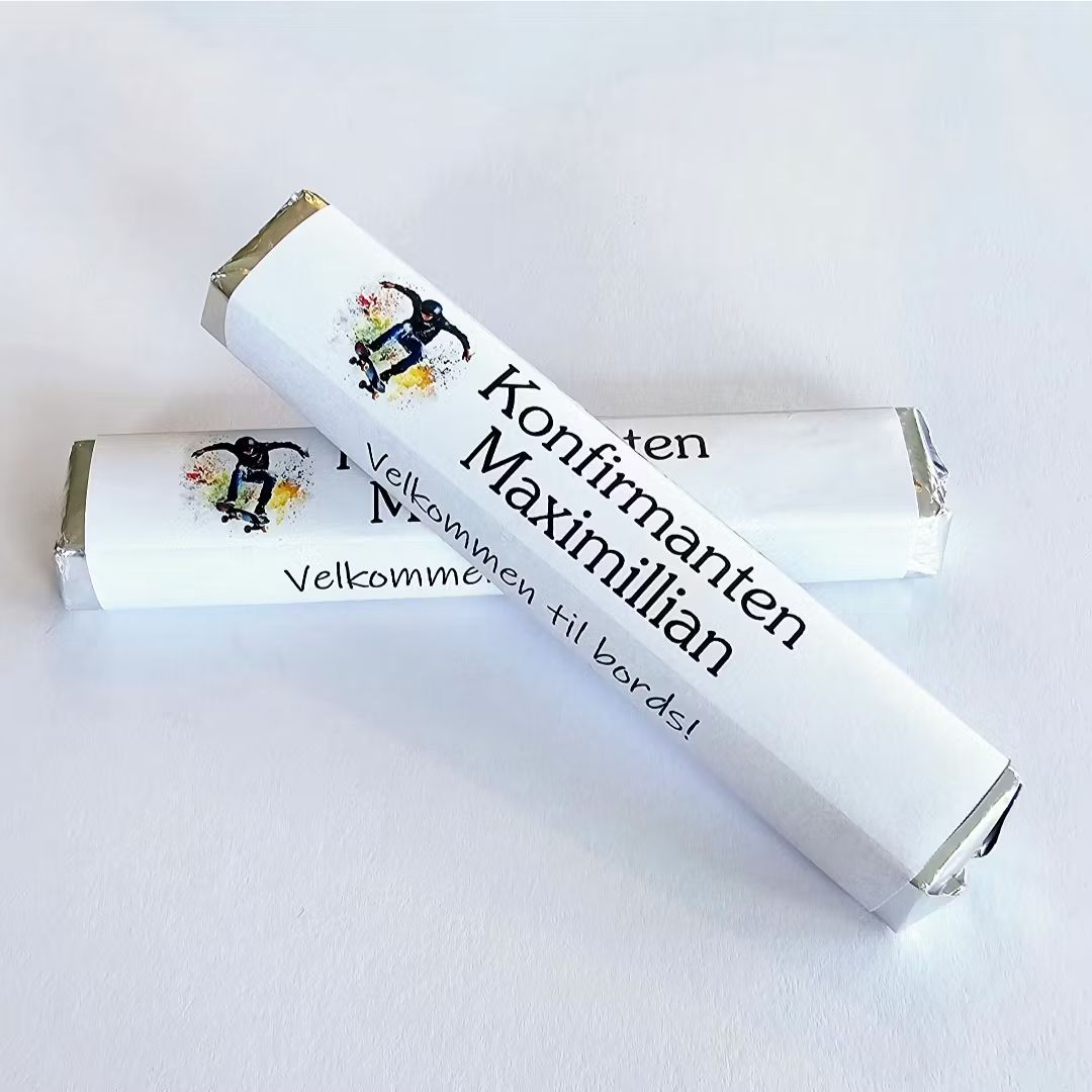 Skater - konfirmasjonsark