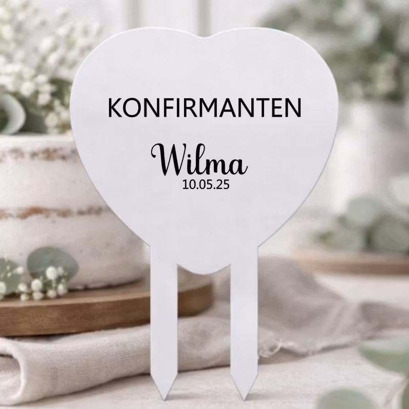 Ballerina - konfirmasjonsark