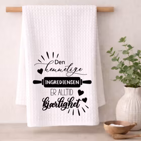 Kjøkkenhåndkle, den hemmelige ingrediensen