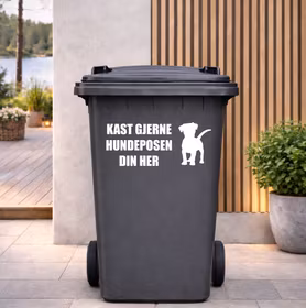 Kast gjerne hundeposen din her