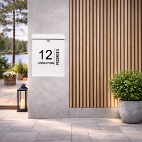 Etternavn/ adresse - til postkasse