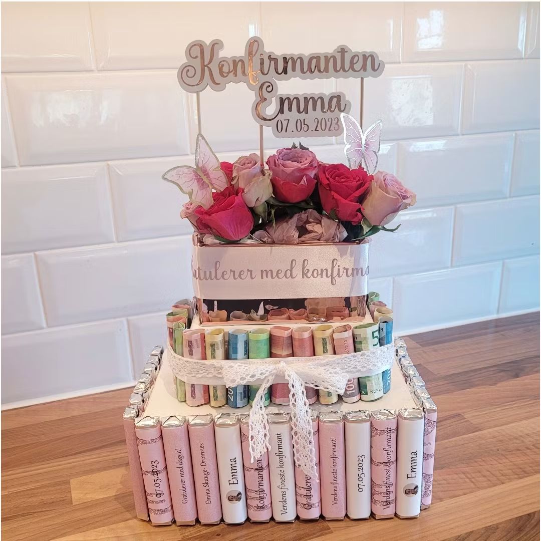 Kindermaxi etiketter (velg farge)