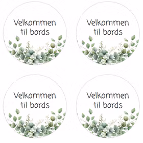 Velkommen til bords - eukalyptus