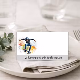 Skater - bordkort