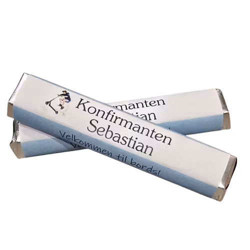 Sparkesykkel - Kinder Maxi etiketter