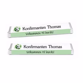 Fotball - Kinder Maxi etiketter