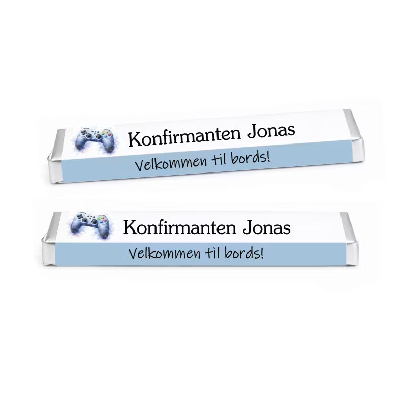 Gaming - konfirmasjonsark