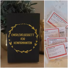 Overlevelsessett for konfirmanten