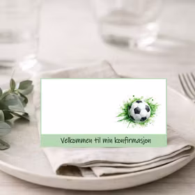 Bordkort - Fotball (10 stk)