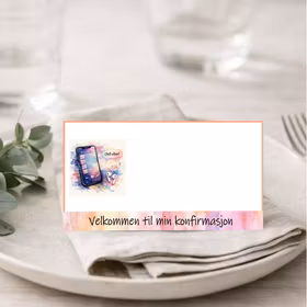 Bordkort - Chill vibes (10 stk)