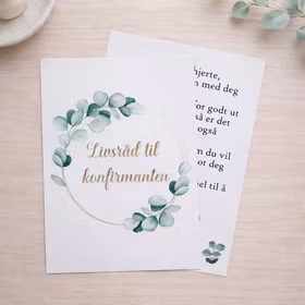 Livsråd til konfirmanten