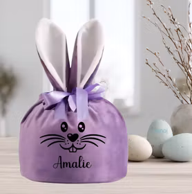 Påskepose (stor), lilla